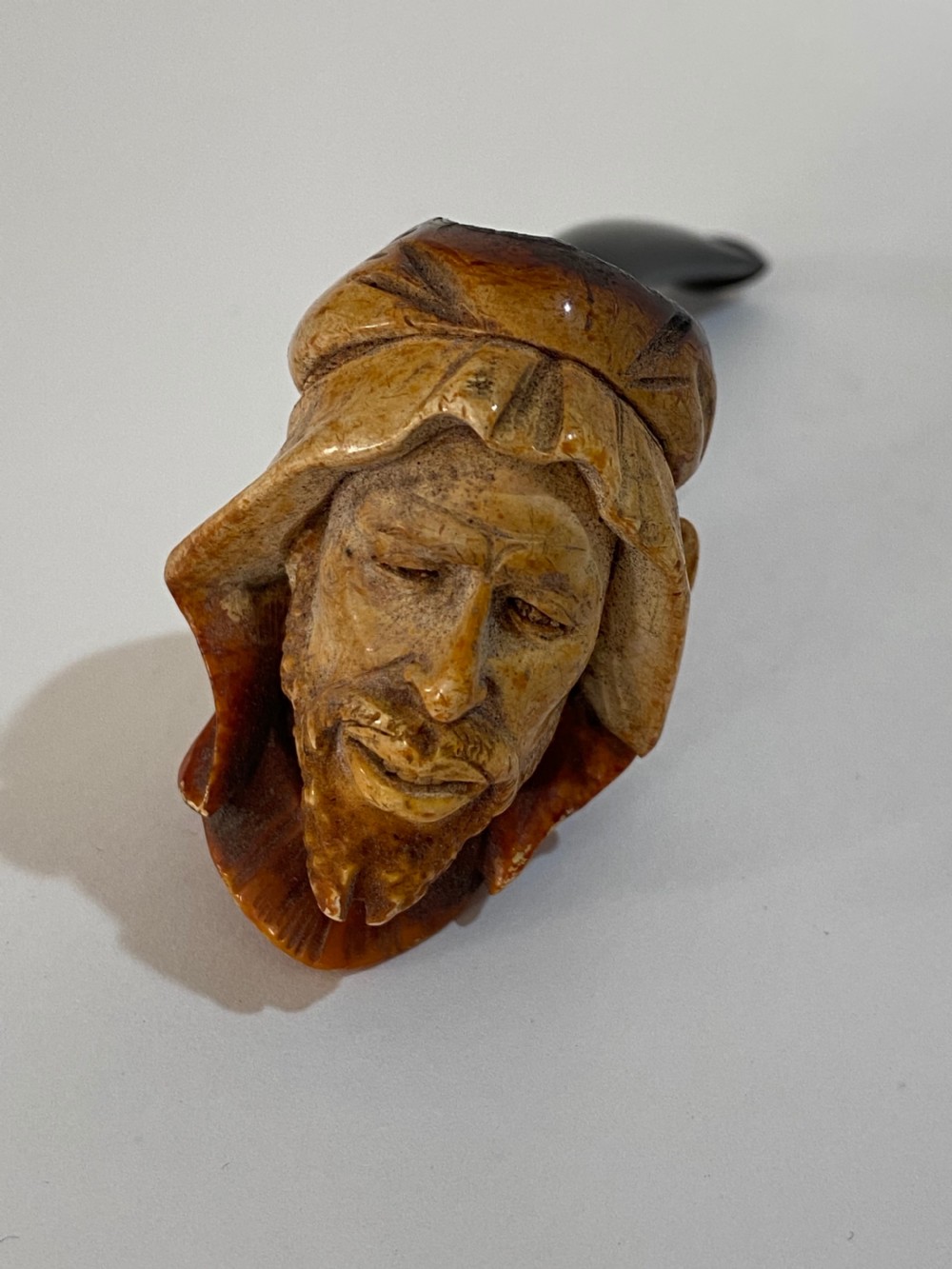 Meerchaum Pipe with Amber and Ebony. 19th Century. View IX