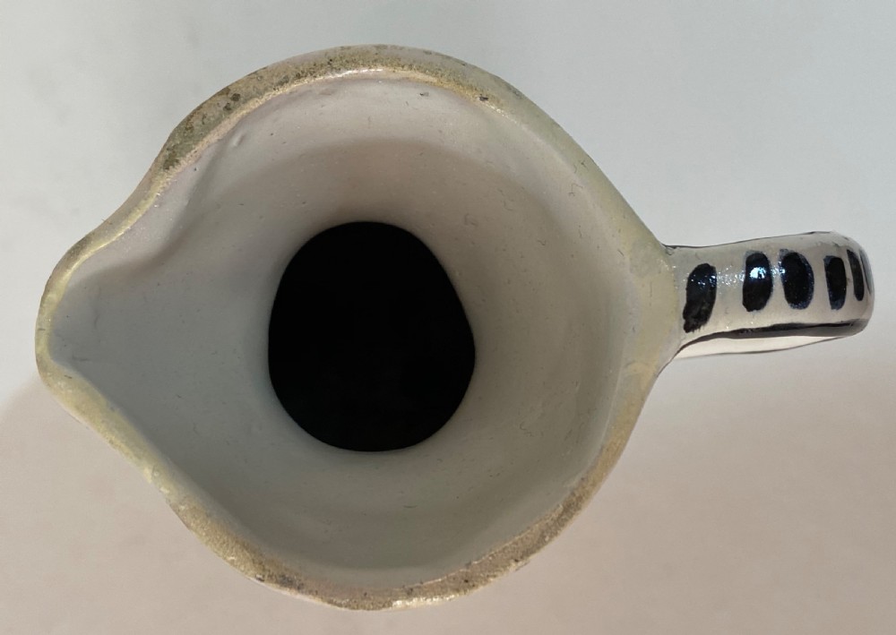 18th Century French  Delft Jug. View IX