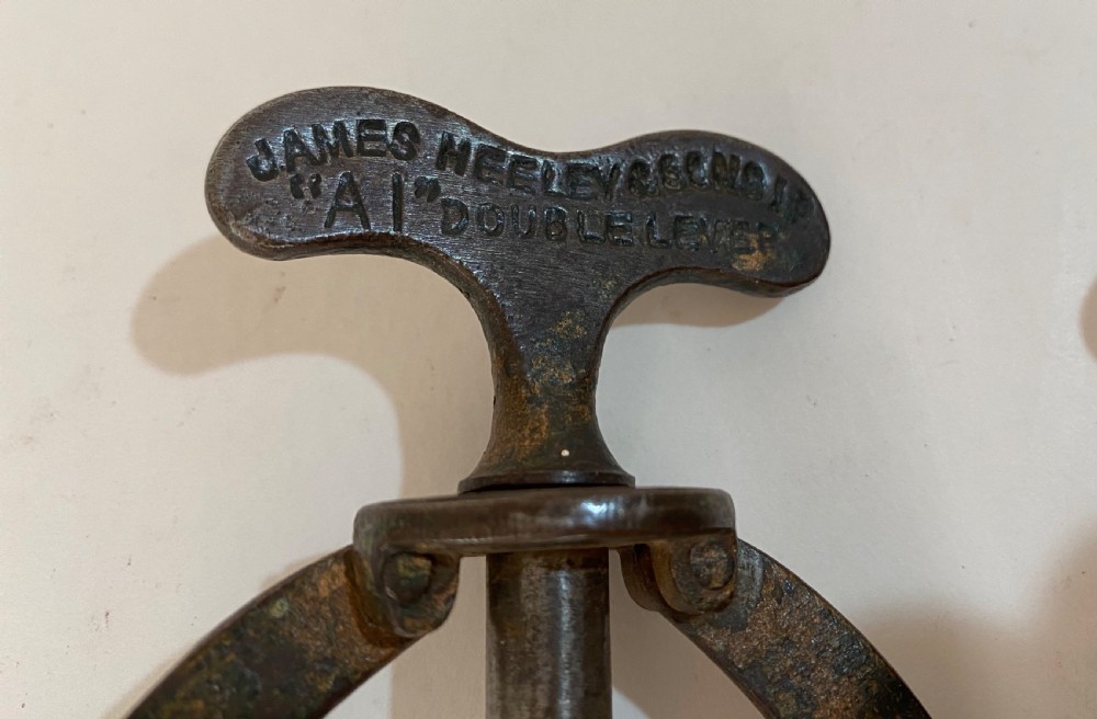 Pair of James Heeley & Sons A1 Double Lever Corkscrews  View IV