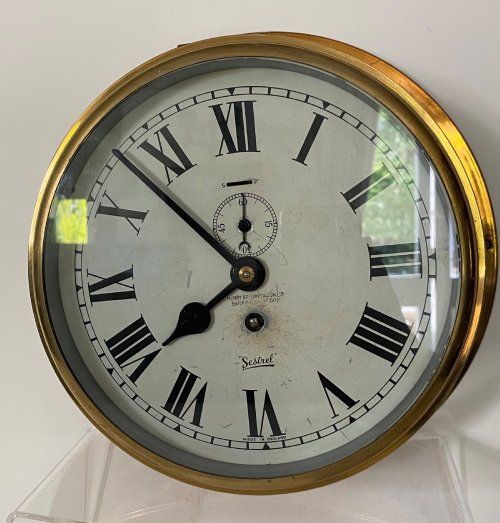 Ships Clock. Circa 1930 View II