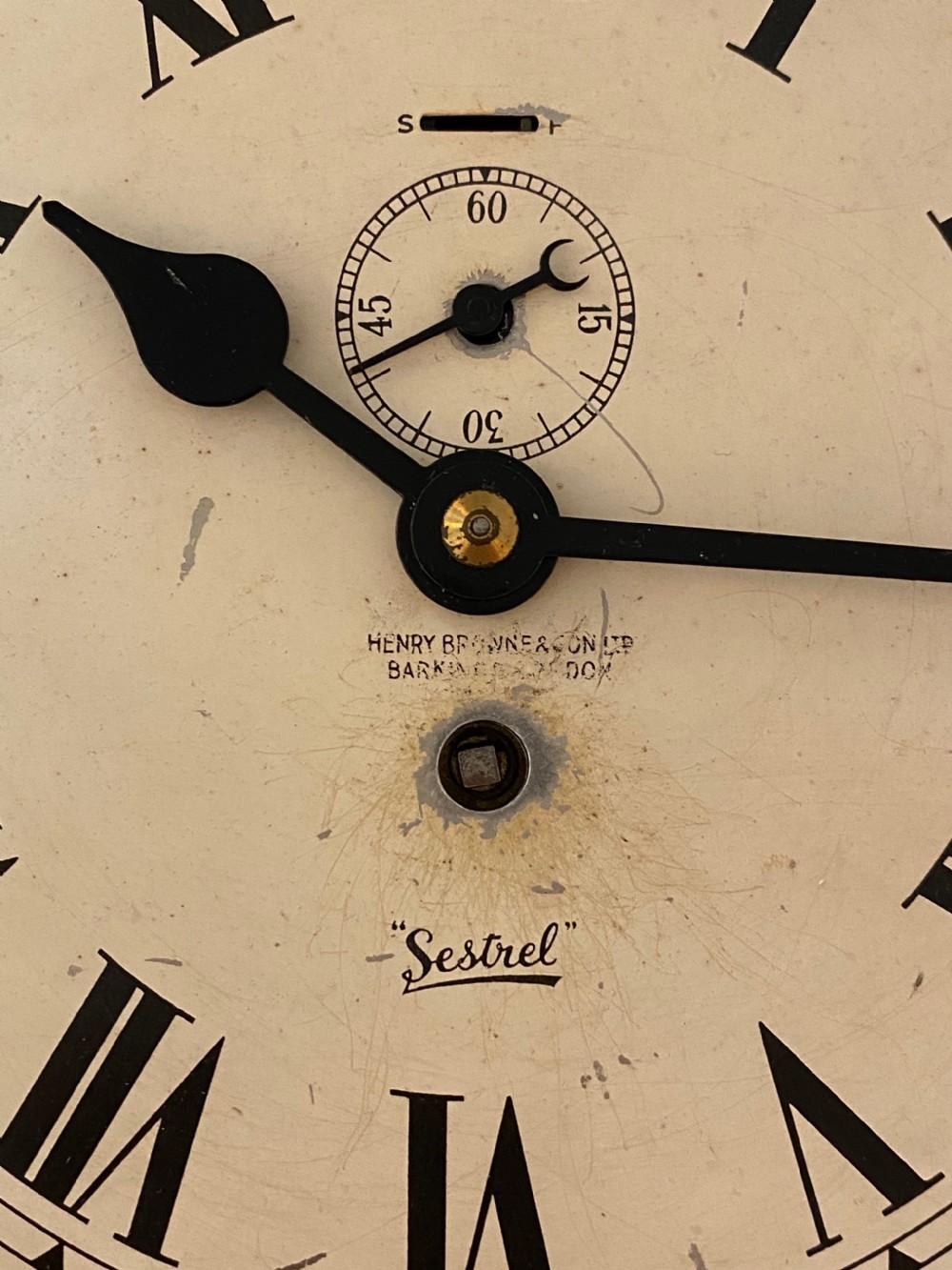 Ships Clock. Circa 1930 View IV