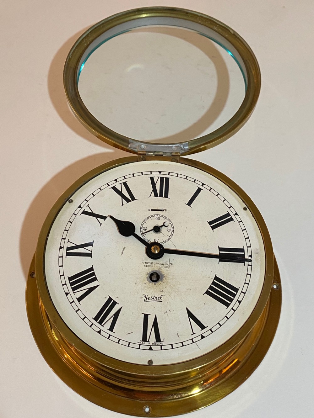 Ships Clock. Circa 1930 View V