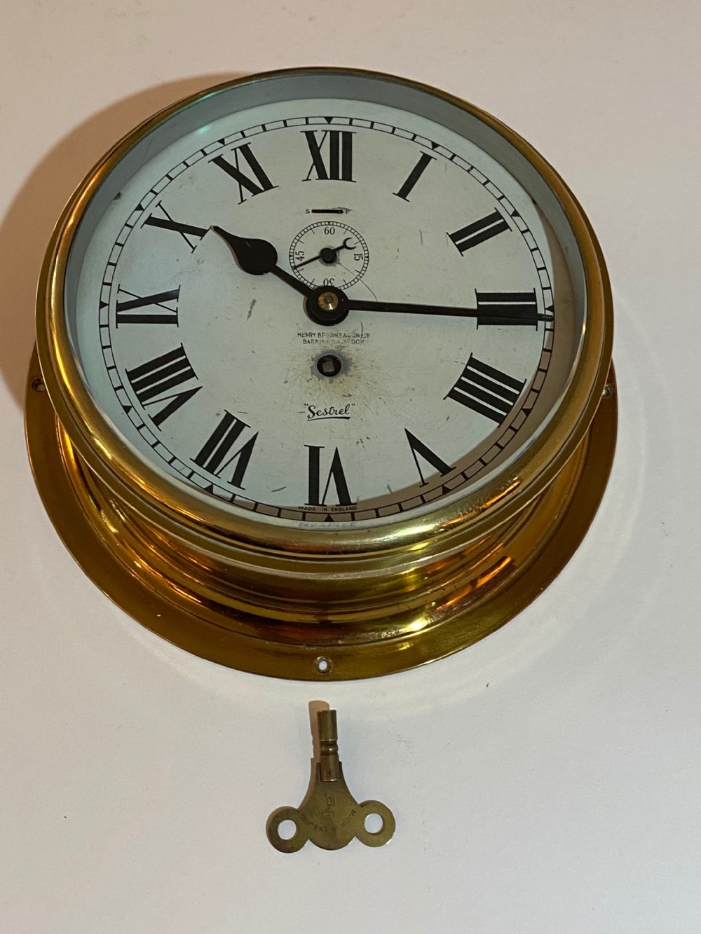 Ships Clock. Circa 1930 View VI