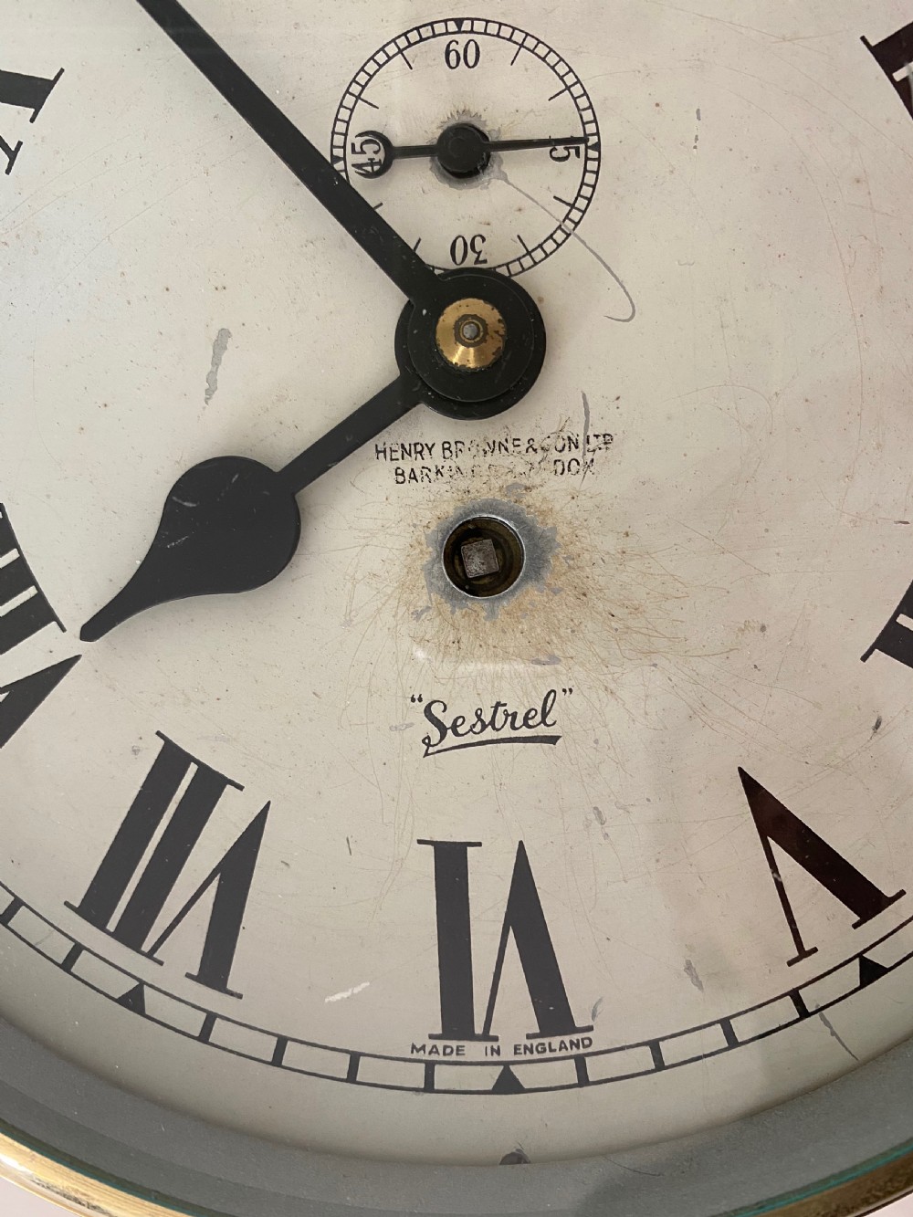 Ships Clock. Circa 1930 View VII