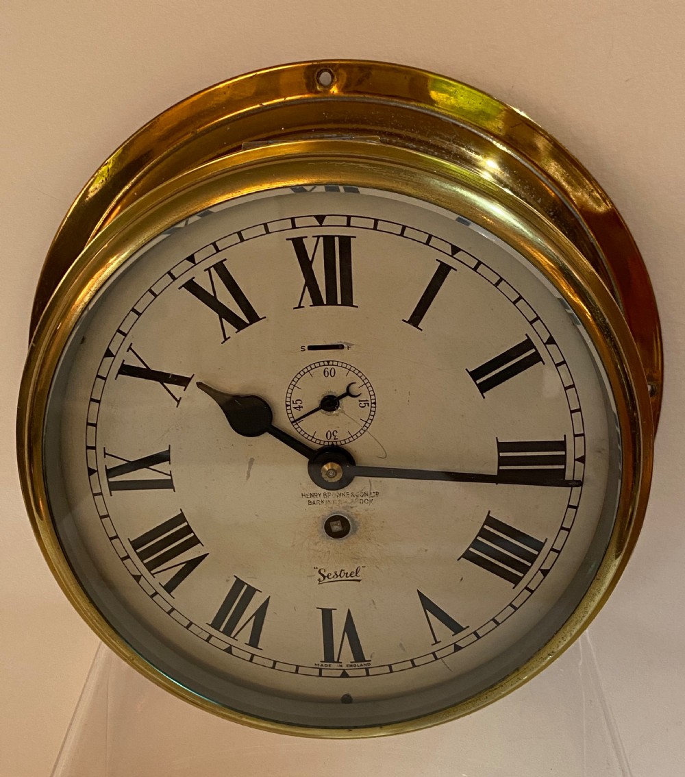 Ships Clock. Circa 1930 View IX