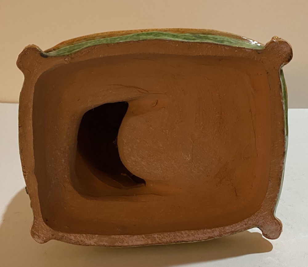 French Faience Cat  View VI