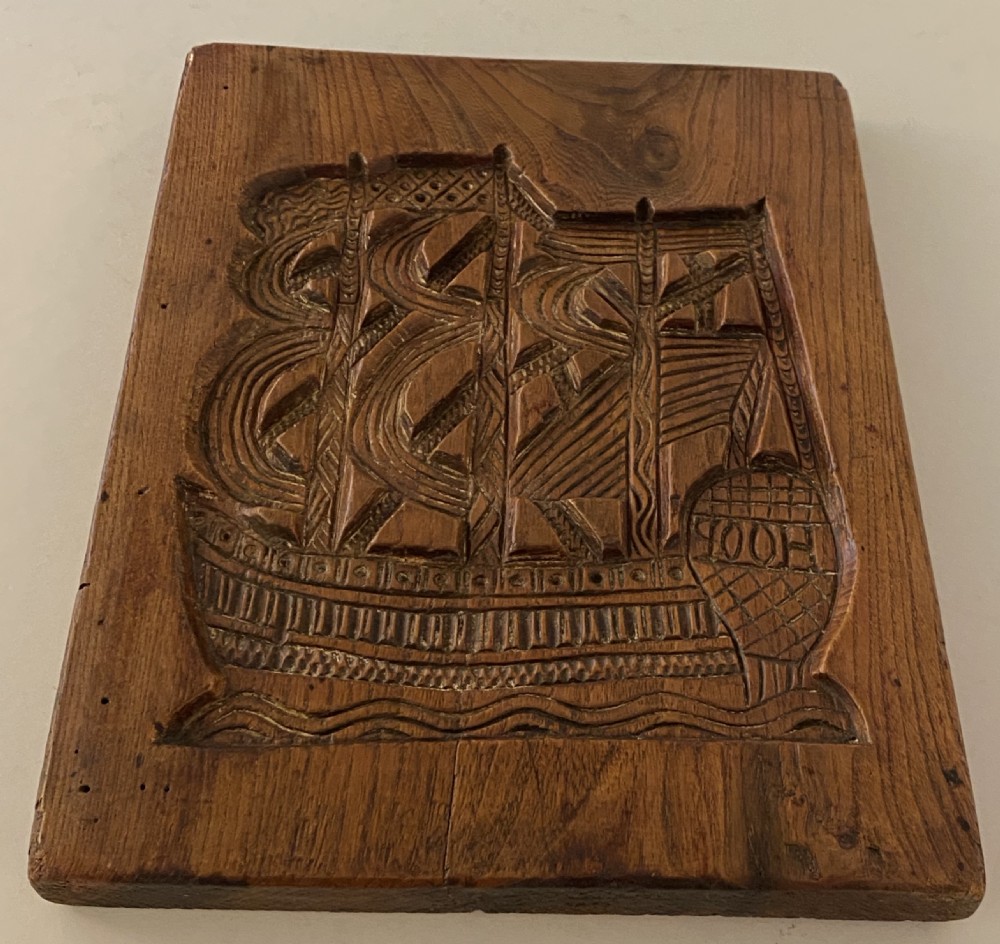 Double Sided Gingerbread Mould. Dutch.19th Century View II