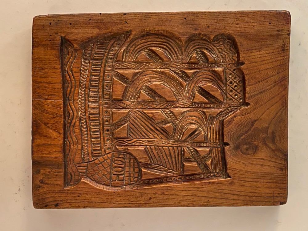 Double Sided Gingerbread Mould. Dutch.19th Century View IV
