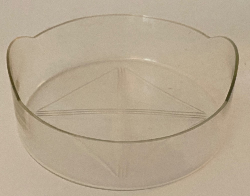 Art Nouveau Silver Plated Container with Glass Interior.  Circa 1910 View IV