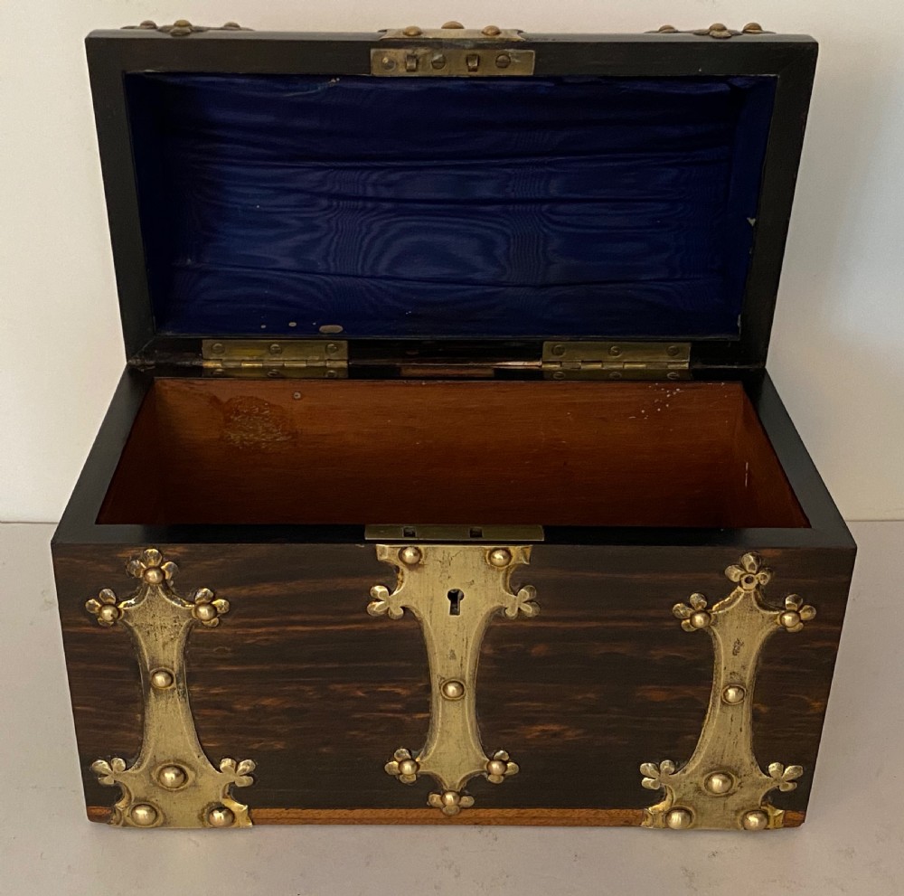 Regency Coromandel Dome Shaped Box.  View III