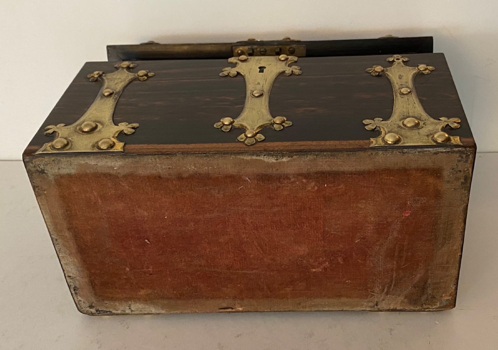 Regency Coromandel Dome Shaped Box.  View VI