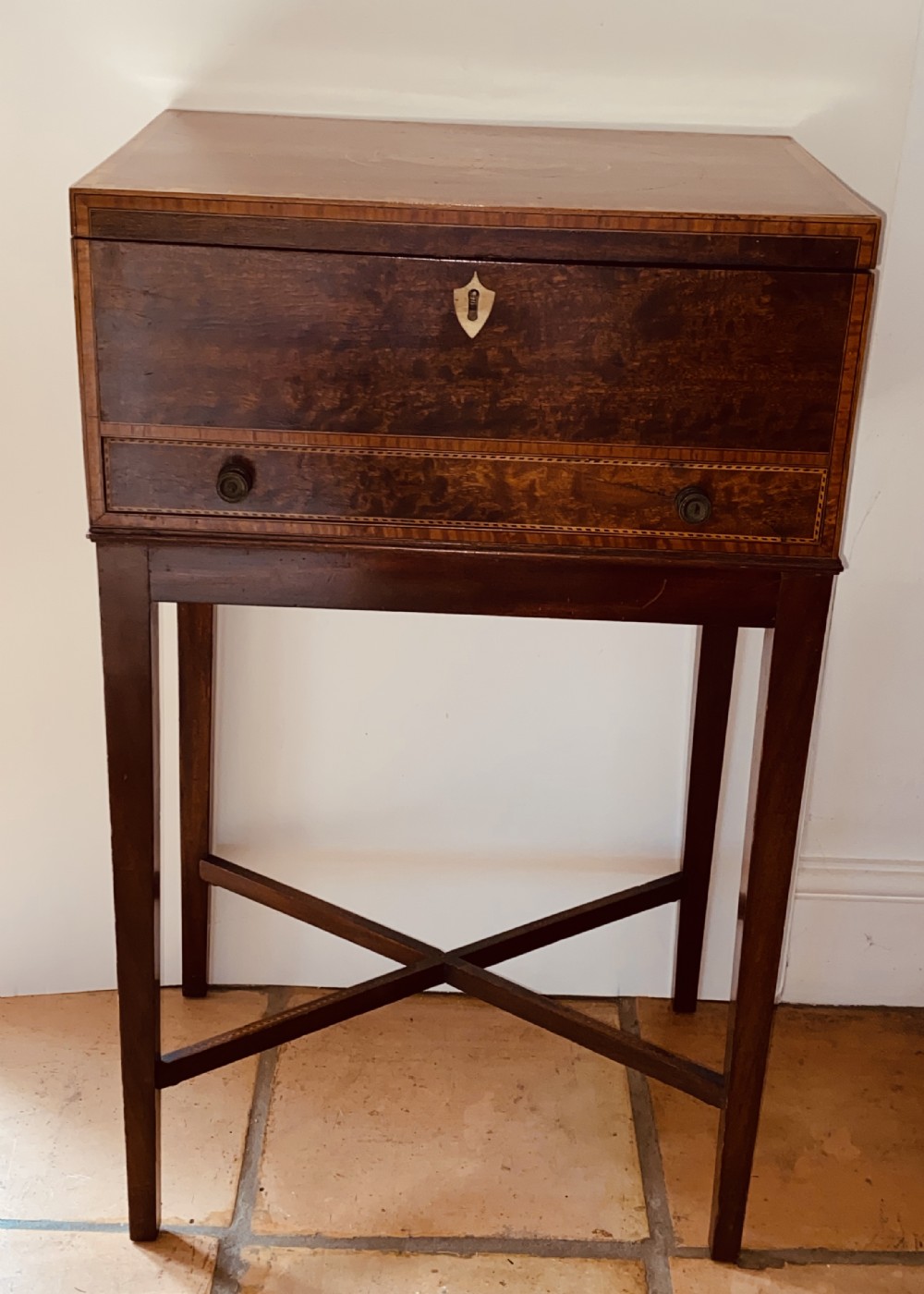 Regency Mahogany Box on Stand. Circa 1820