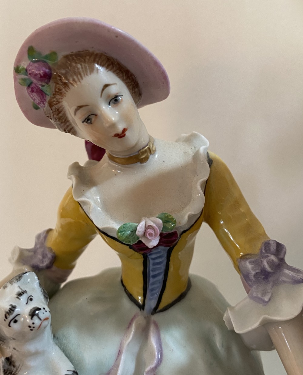 Sitzendorf porcelain Figurine19th Century View II