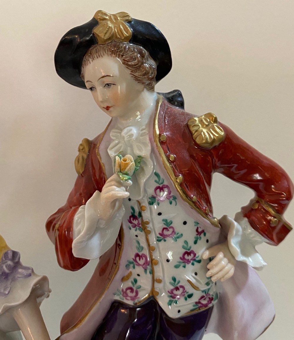 Sitzendorf porcelain Figurine19th Century View III