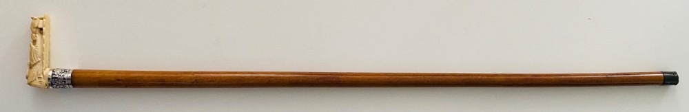 Chinese walking stick. 19th Century. View IV