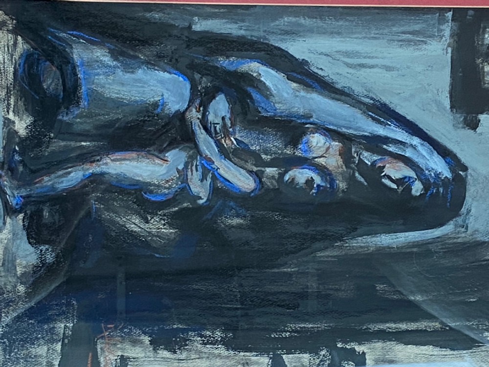 Madonna and Child Acrylic.  View II
