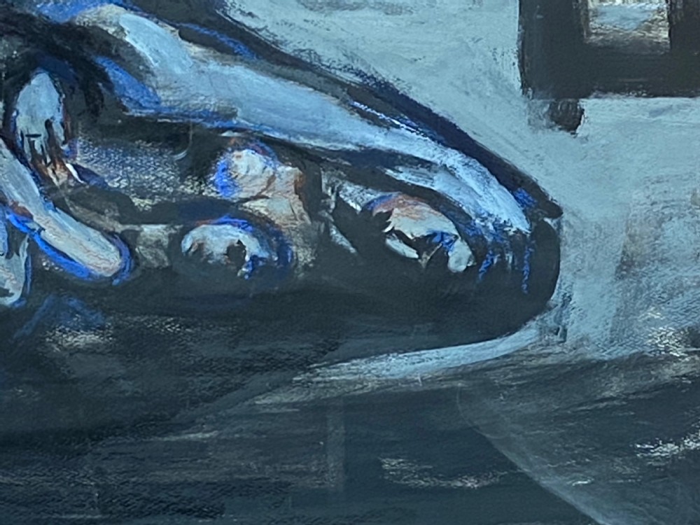 Madonna and Child Acrylic.  View III
