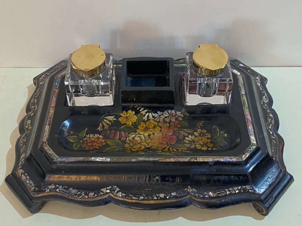 Papier Maché 19th Century Desk Stand View V