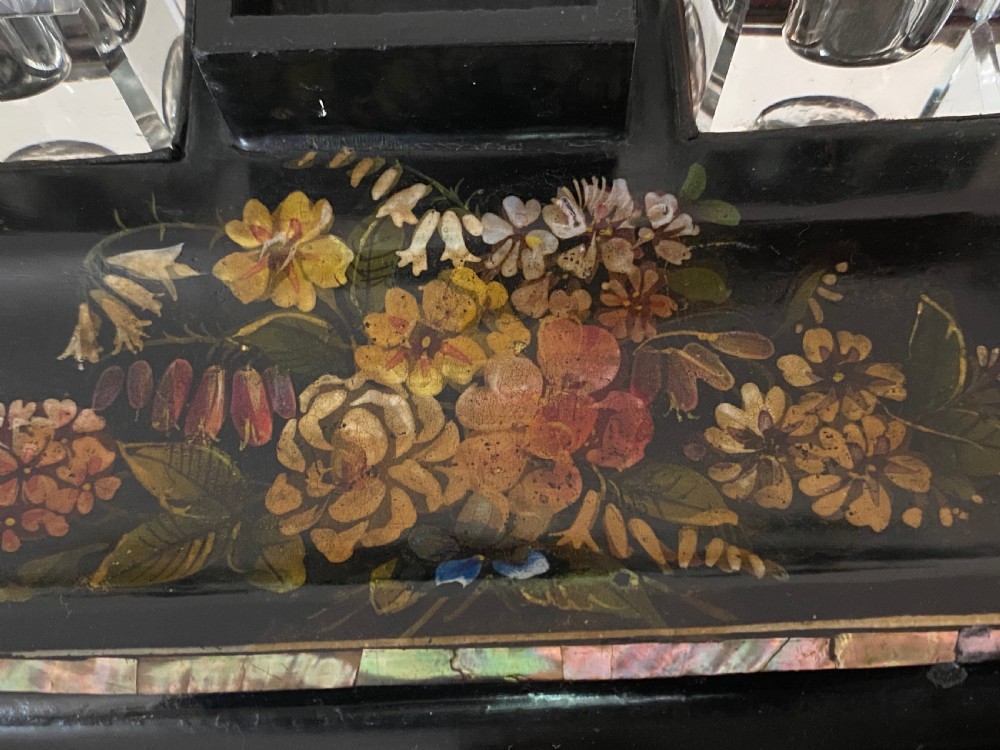 Papier Maché 19th Century Desk Stand View VII