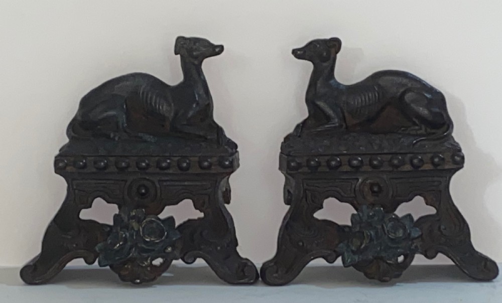 Pair of French Cast Architectural Pieces.19th Century