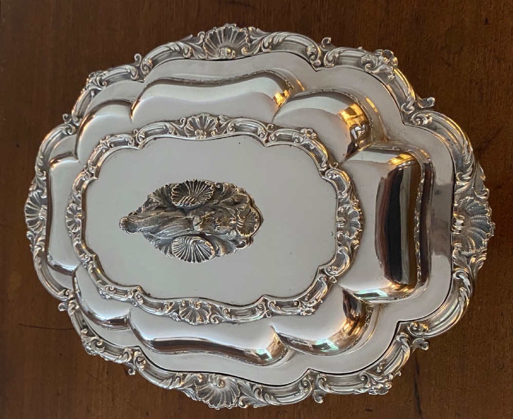 Silver Plated Vegetable Dish and Cover  View IV