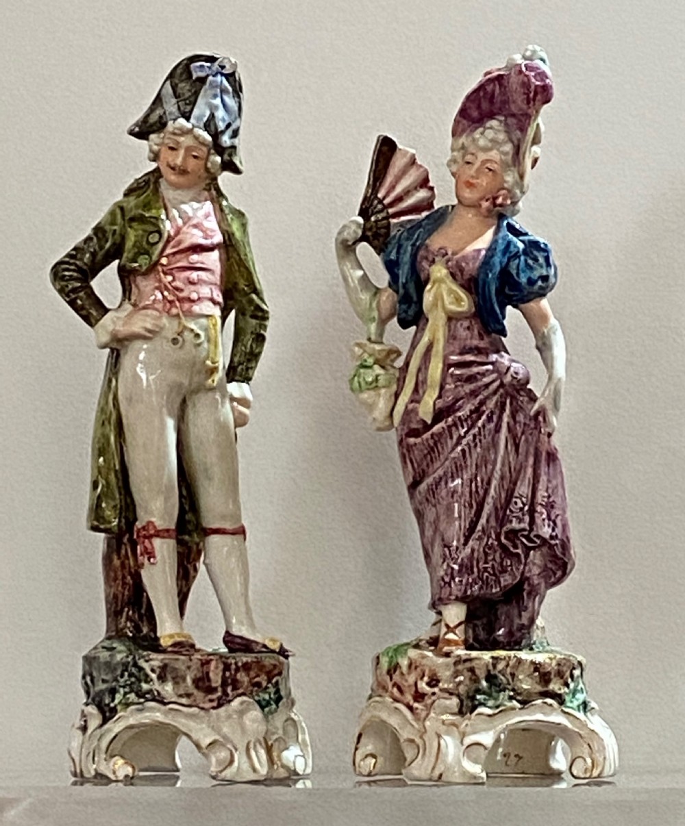 Early Royal Dux Figurines. Circa 1890