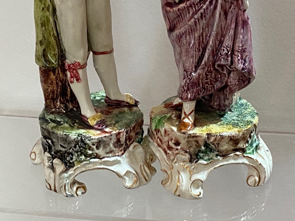 Early Royal Dux Figurines. Circa 1890 View V