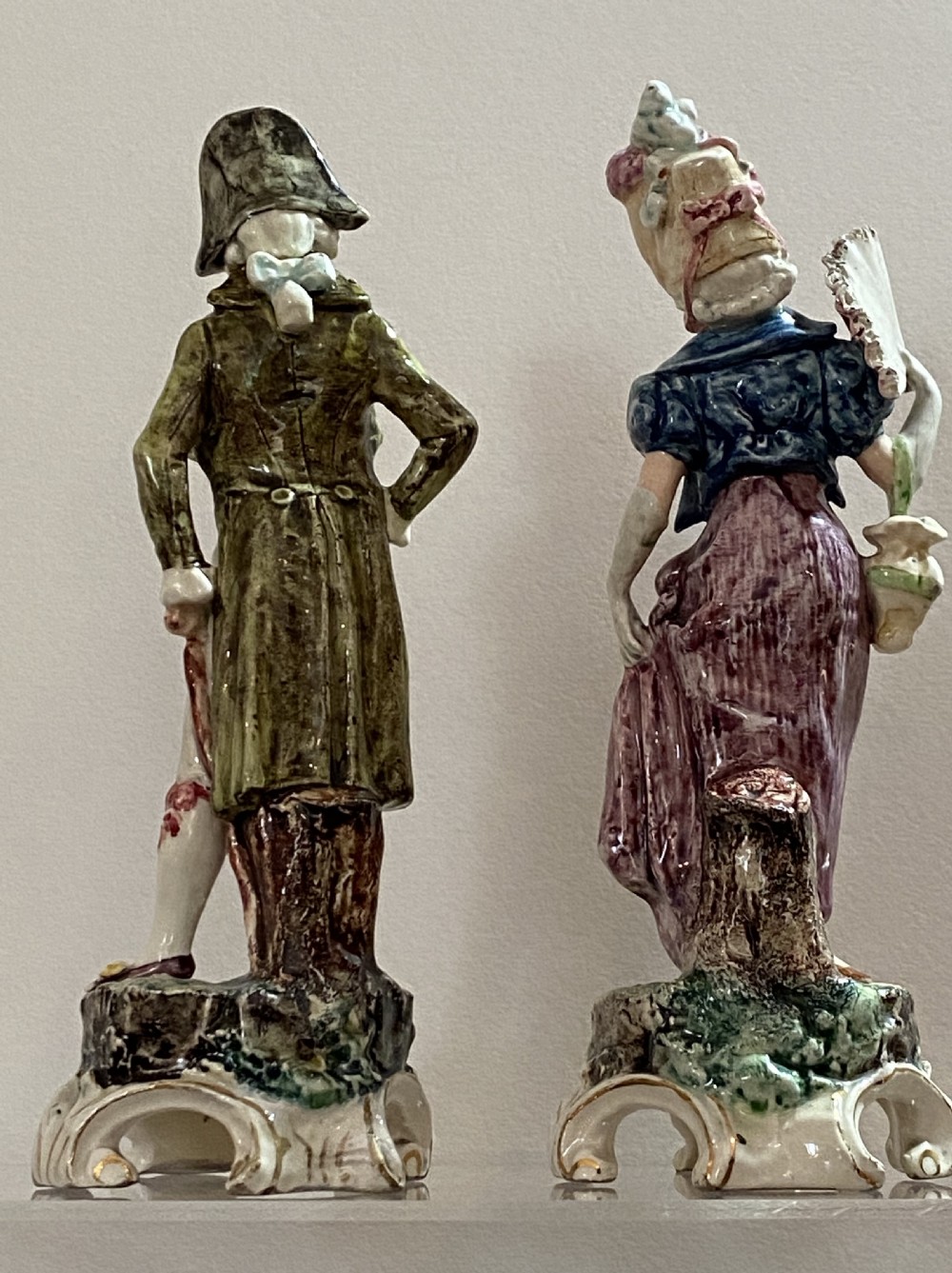 Early Royal Dux Figurines. Circa 1890 View VIII