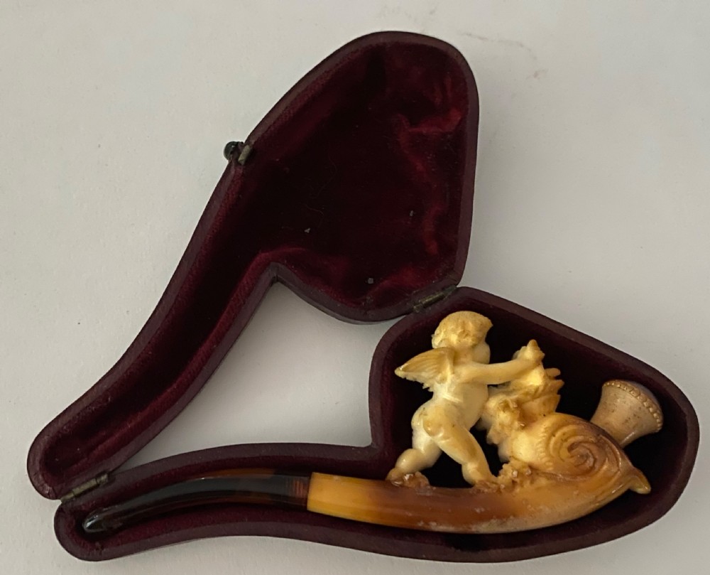 Pair of Meerschaum Cheroot Holders. View VII