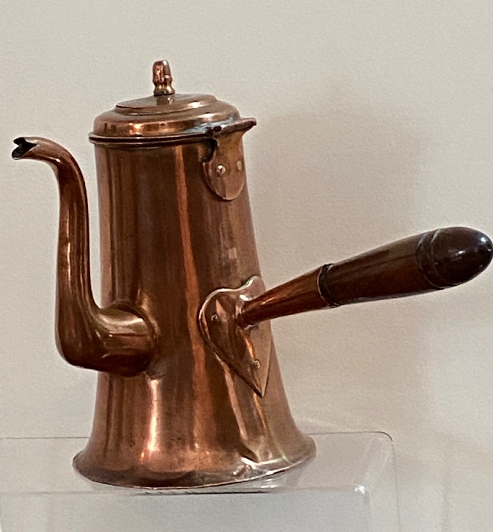 Georgian Copper Chocolate Pot View II