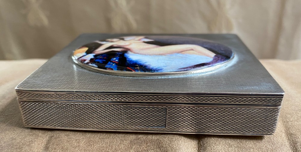 French Table Cigarette Box View IV