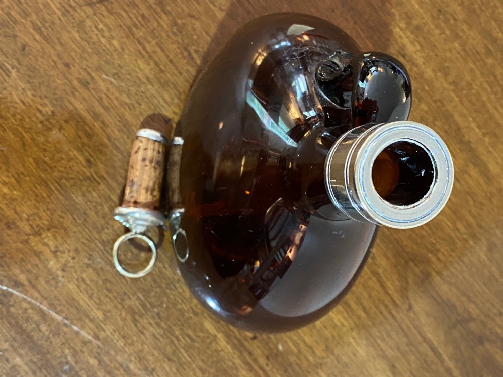 Pair of Georgian Spirit Flasks. View VI