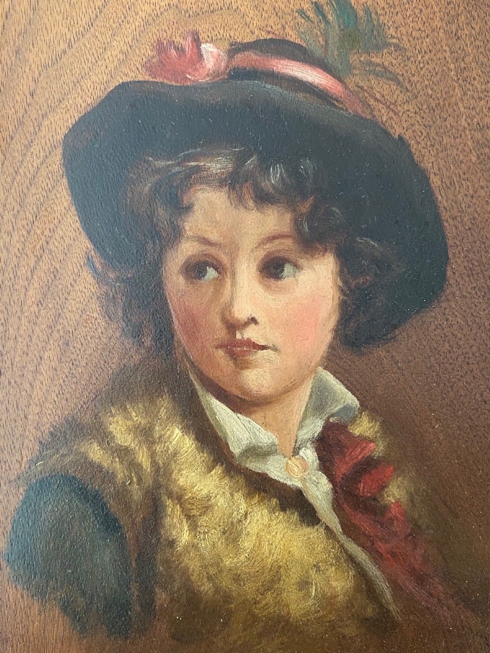 Continental Oil on Board of a Child View IV