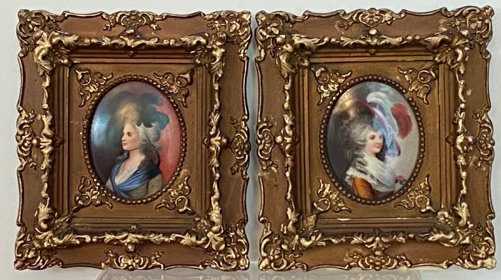 Pair of 19th Century Miniatures.