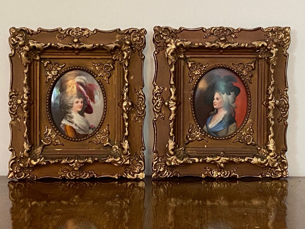 Pair of 19th Century Miniatures. View II