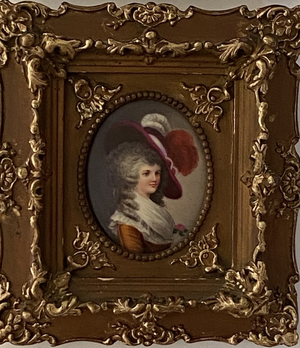 Pair of 19th Century Miniatures. View VII