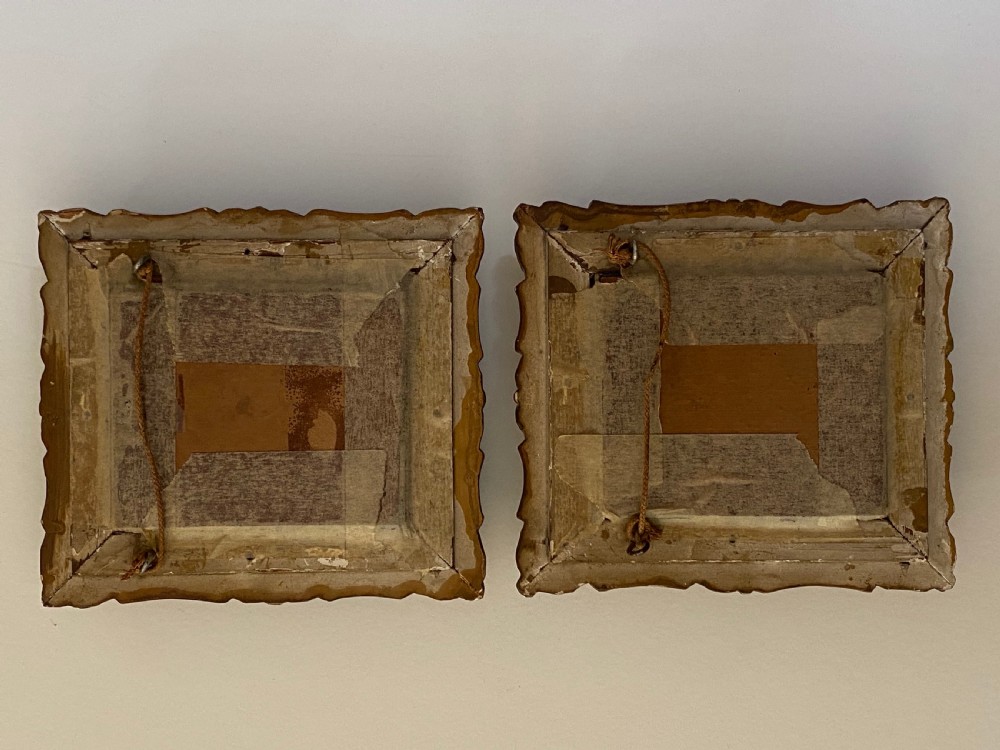 Pair of 19th Century Miniatures. View VIII
