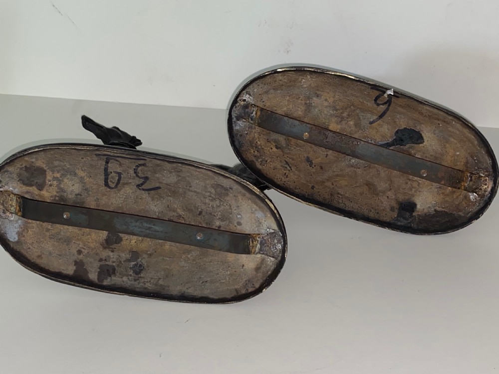 Pair of  Bronze Greyhounds  View VII