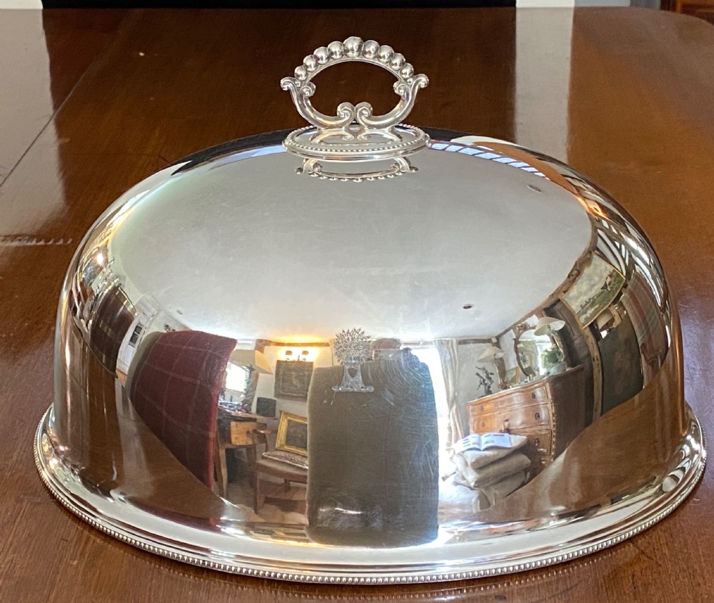 Silver Plated Meat Dome