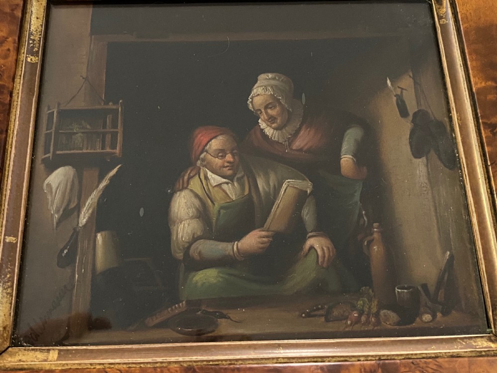 Manner of Gerrit Dou (1613-1675) Oil on Panel View II