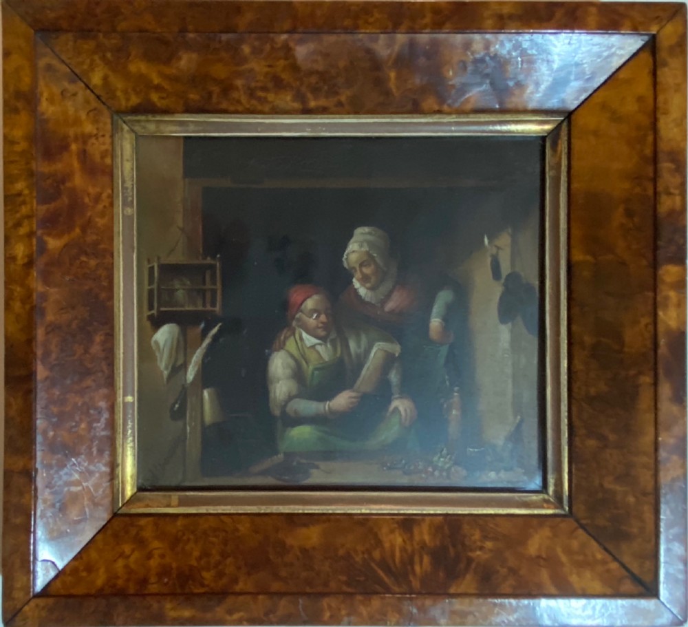 Manner of Gerrit Dou (1613-1675) Oil on Panel View VII