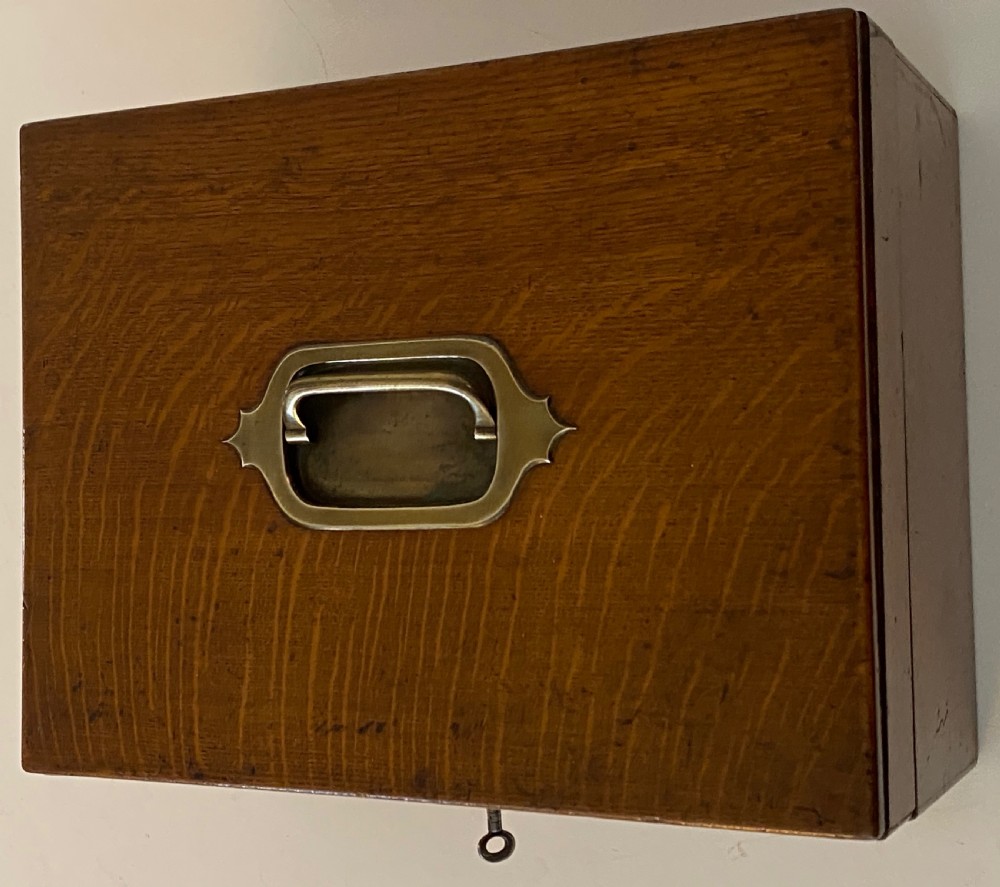 Oak Document Box View II