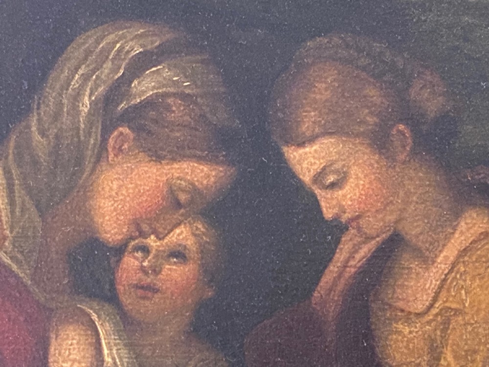 18th Century Oil on Canvas View III