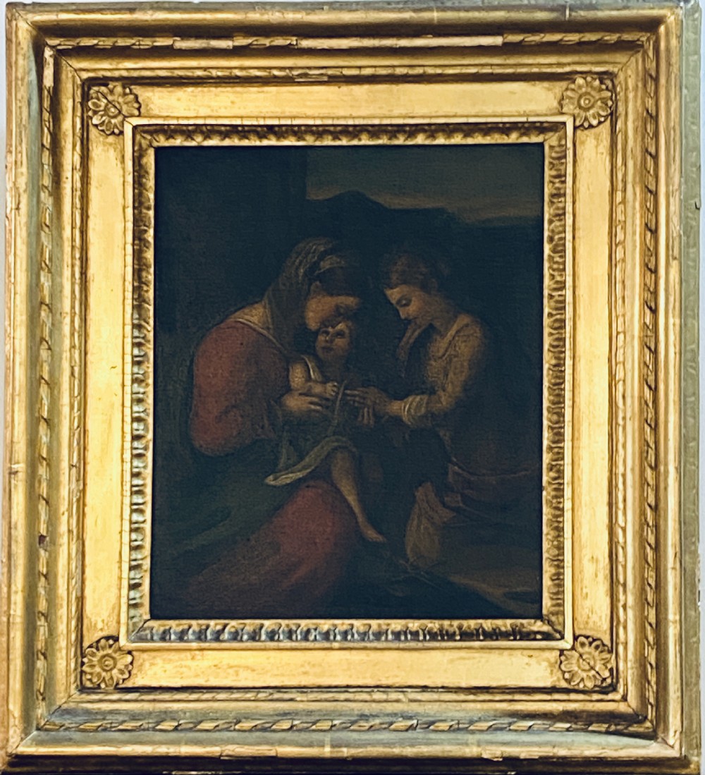 18th Century Oil on Canvas View V