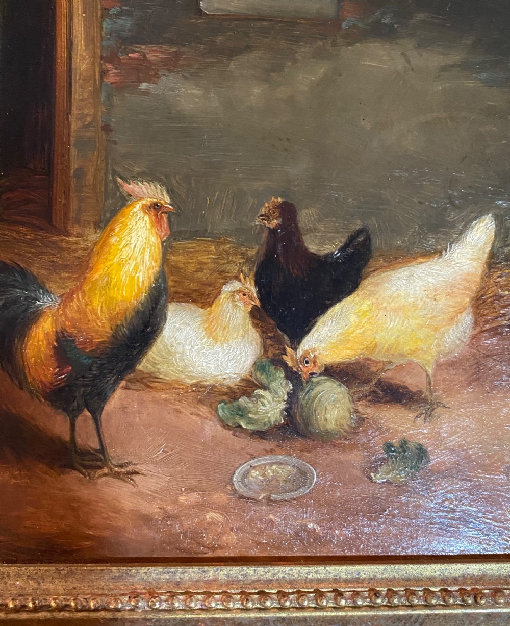 Pair of 19th Century oils on Board. View IV