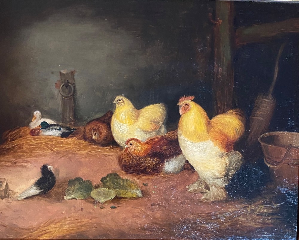 Pair of 19th Century oils on Board. View V