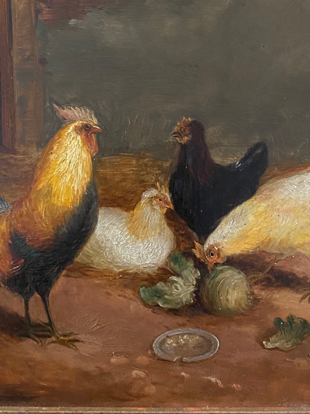 Pair of 19th Century oils on Board. View VII