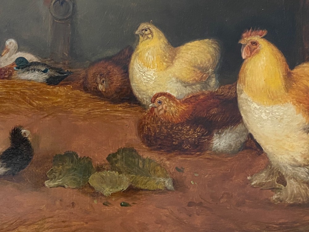 Pair of 19th Century oils on Board. View VIII