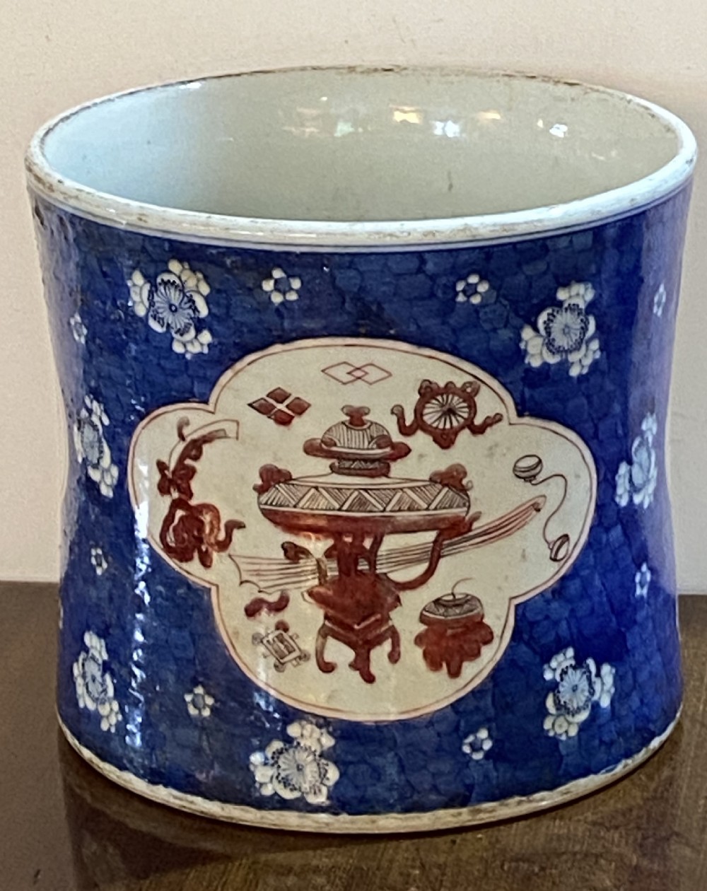 Chinese Glazed Brush Pot