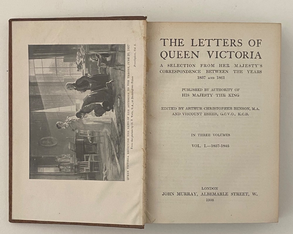 Books of Selected  Letters of Queen Victoria in Three Volumes View VII